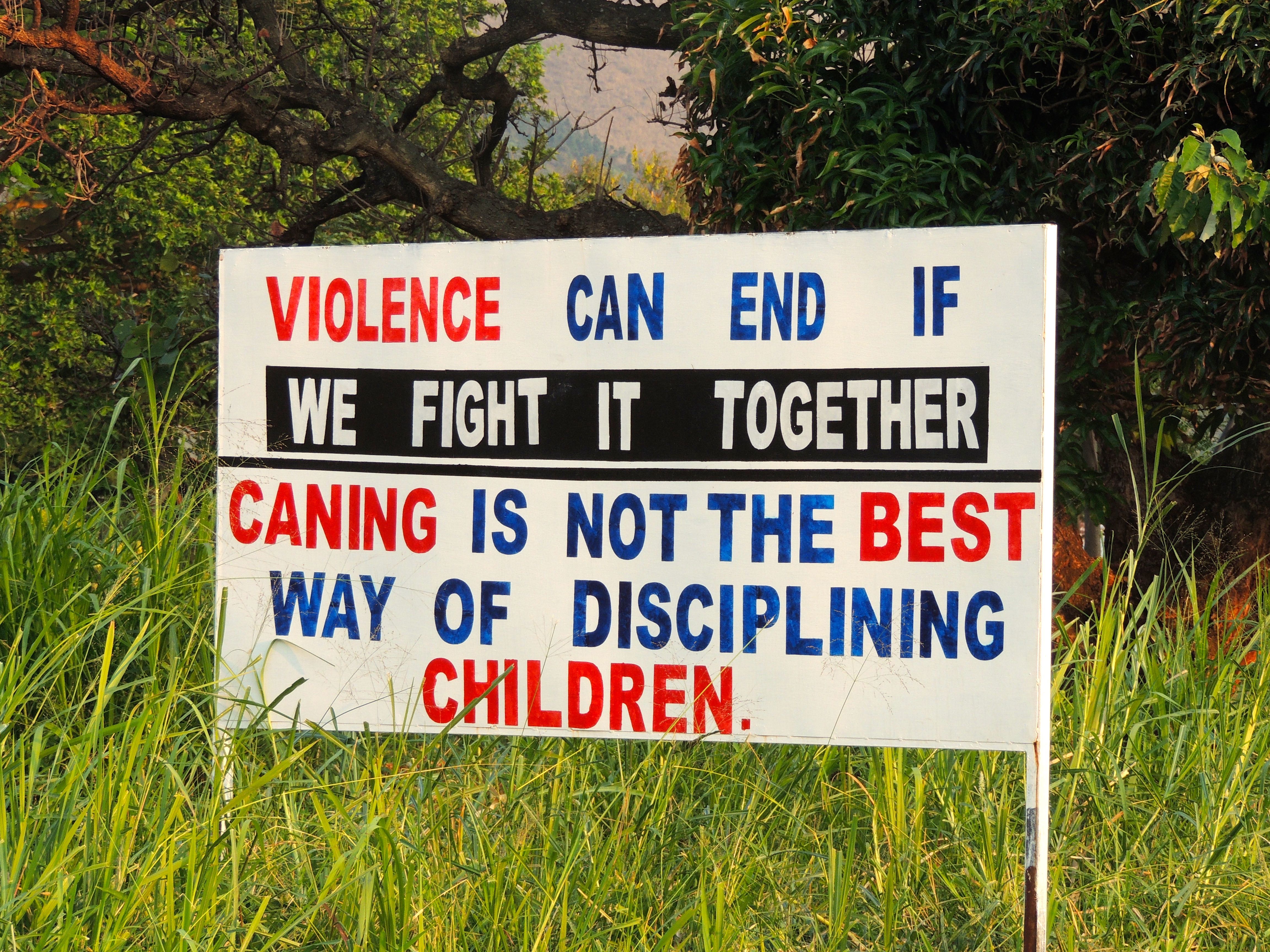 Child Abuse Sign