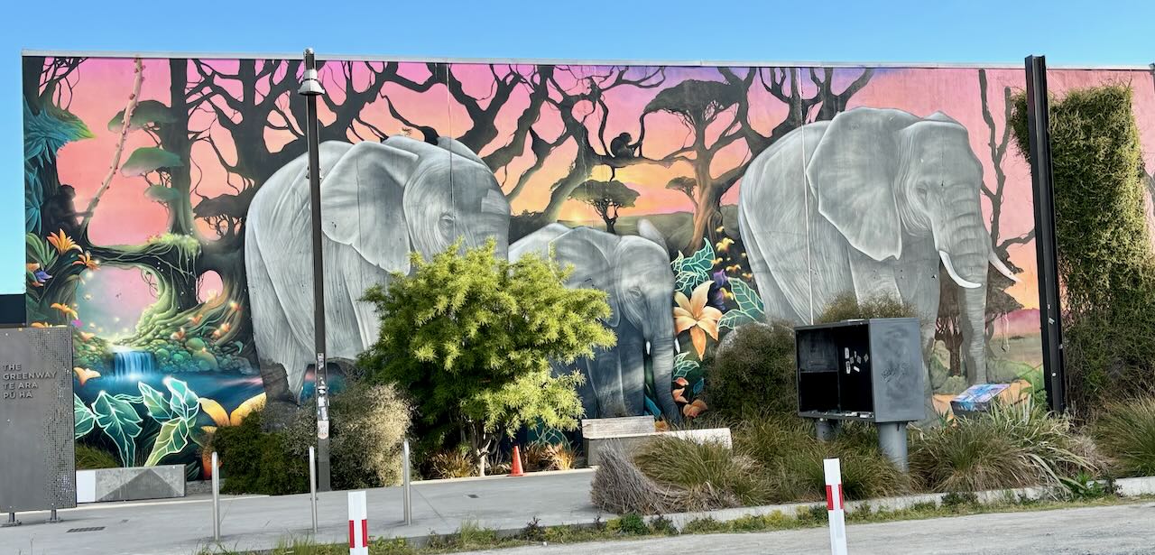 Elephant Mural