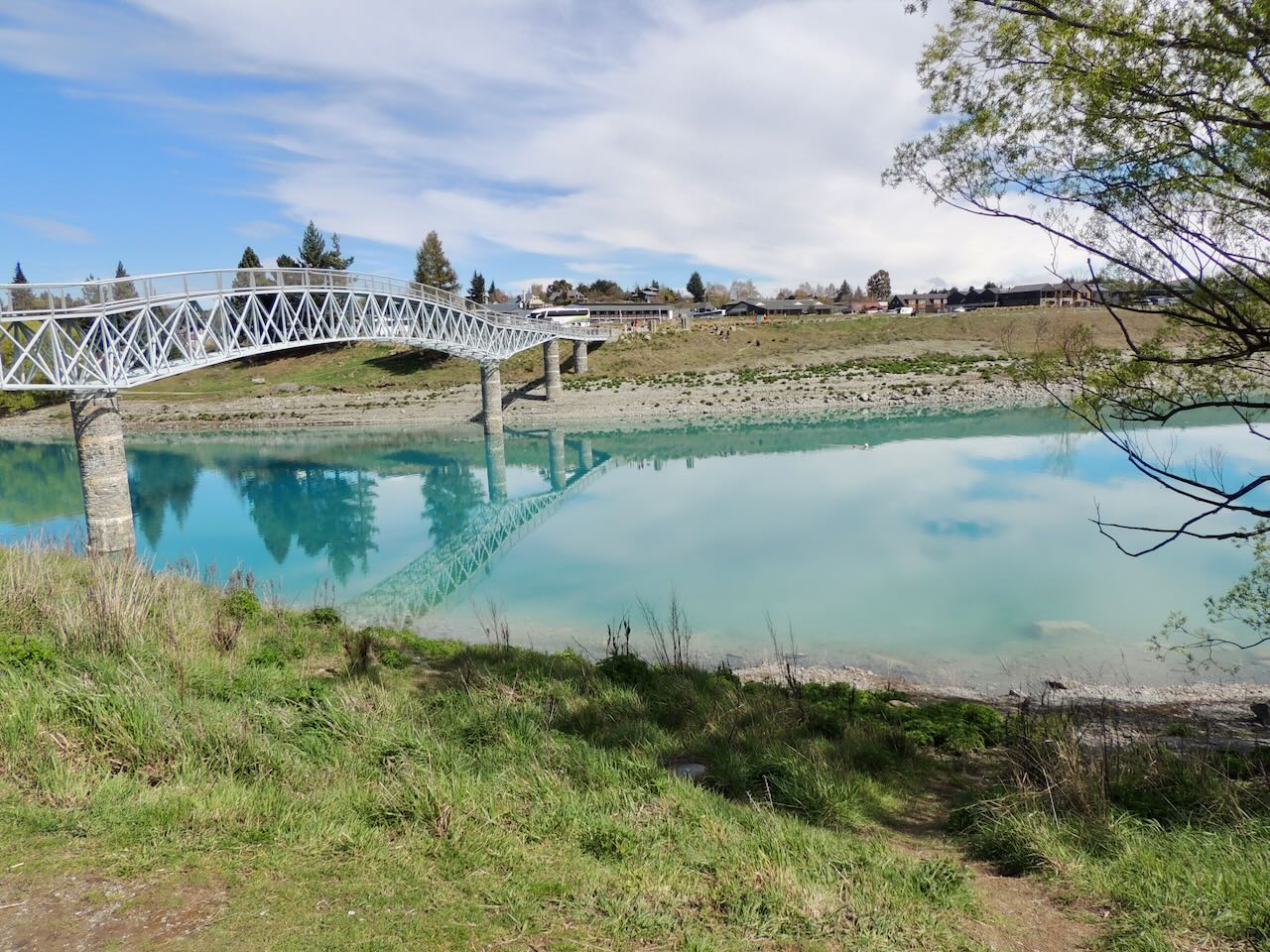 Deep Blue Glacial Water