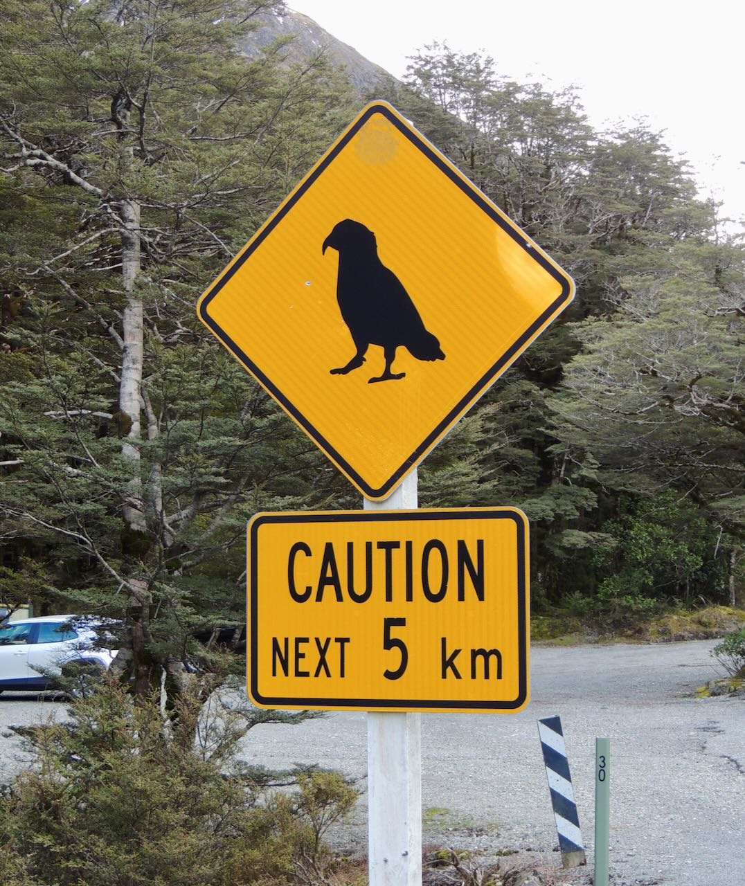 Kea Area Sign