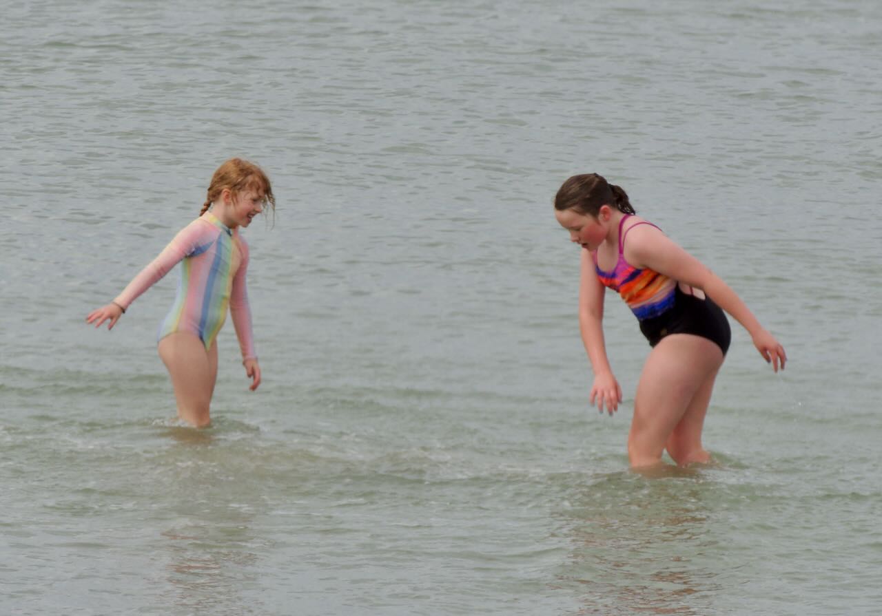 Girls Swimming in Oamaru