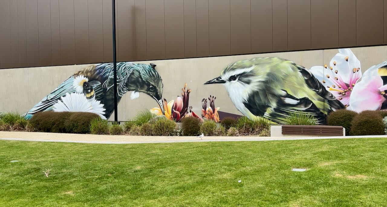 Tui and Rifleman Mural